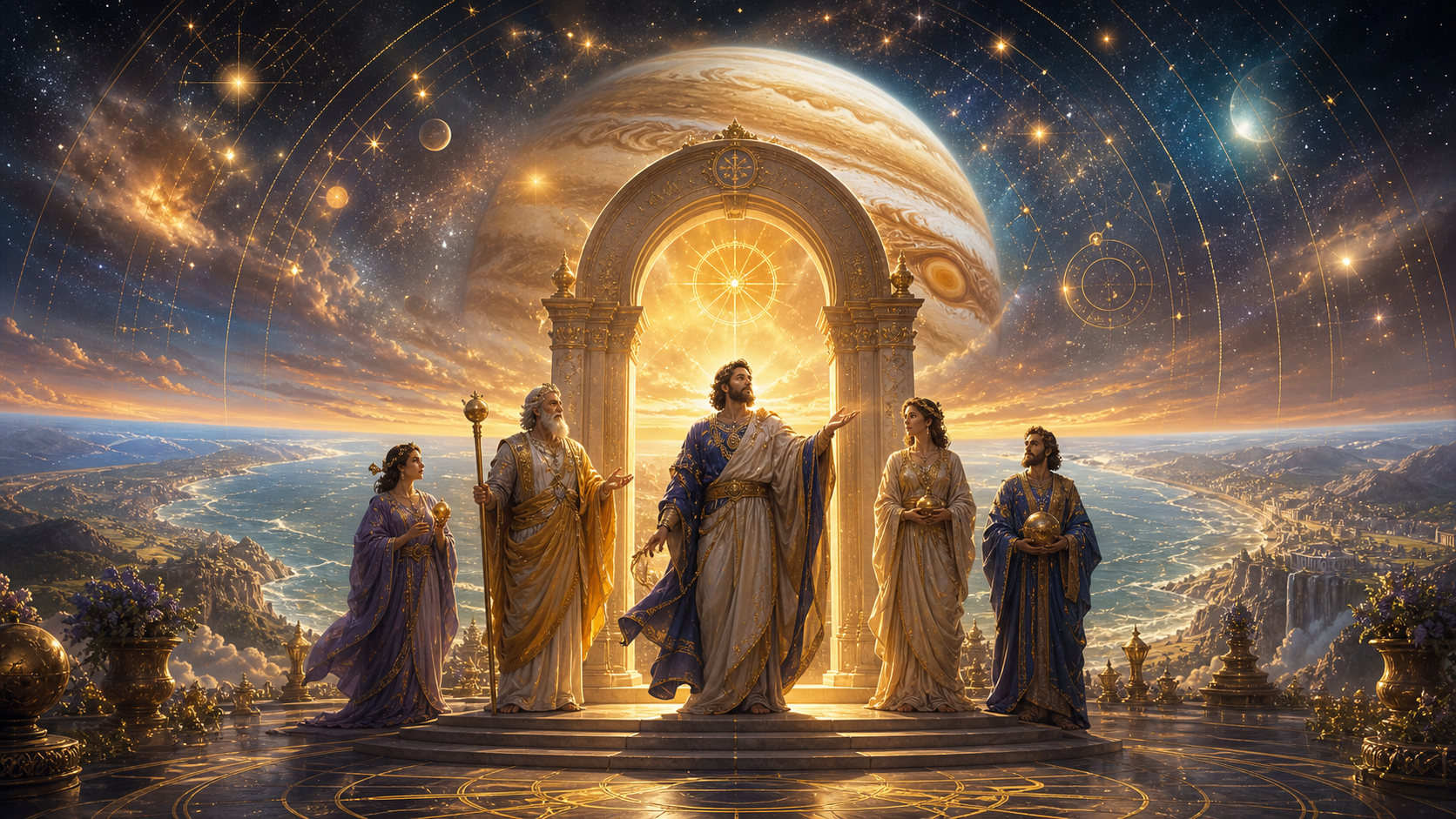 Ascendanten konjunktion Jupiter i horoskopet