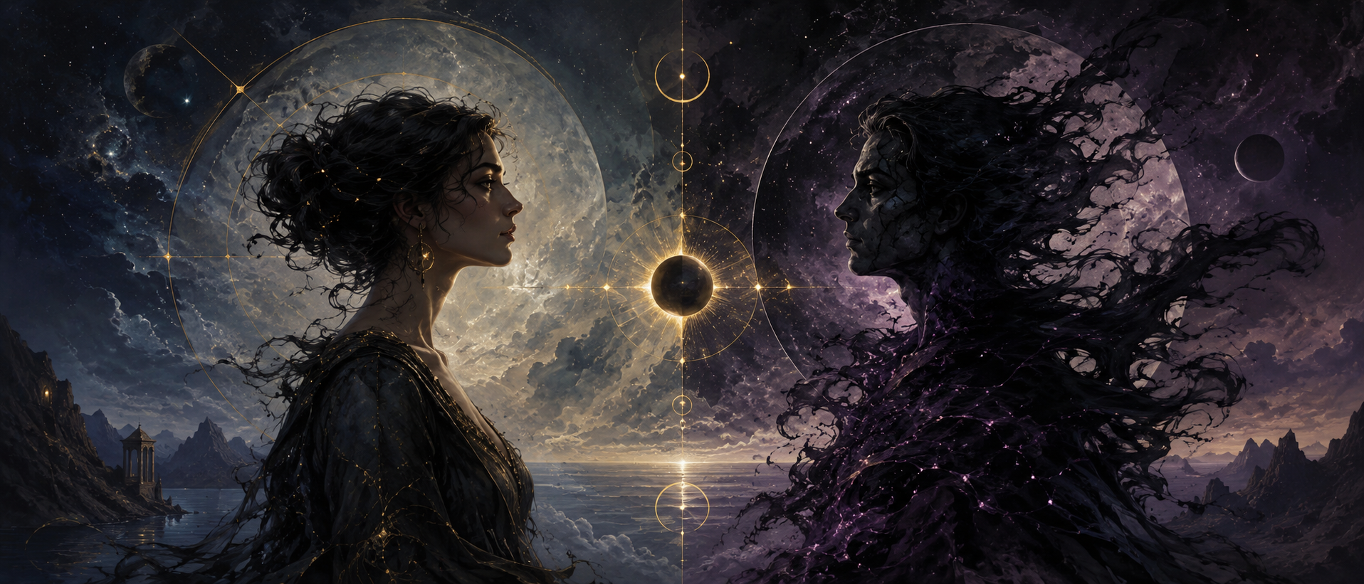 Ascendant opposition Pluto i horoskopet