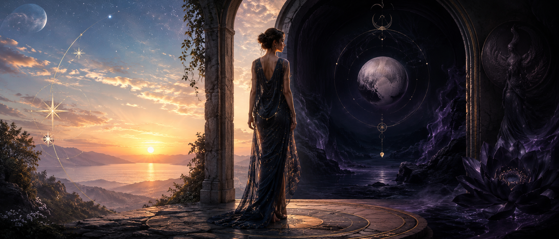 Ascendant sextil Pluto i horoskopet