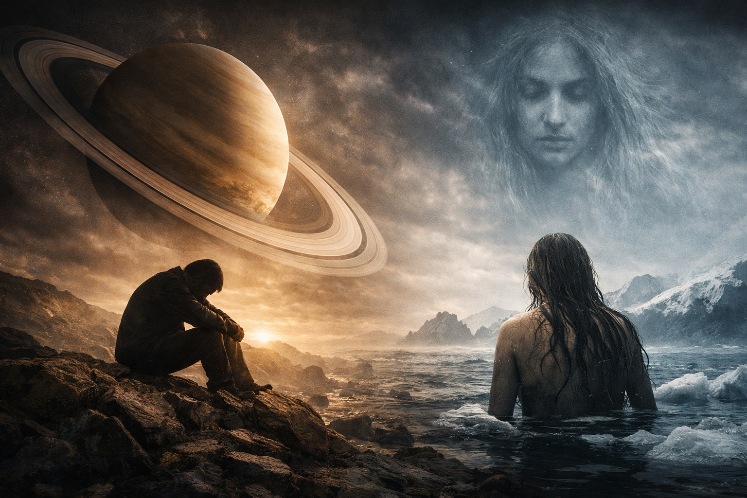Saturn i aspekt til Sedna