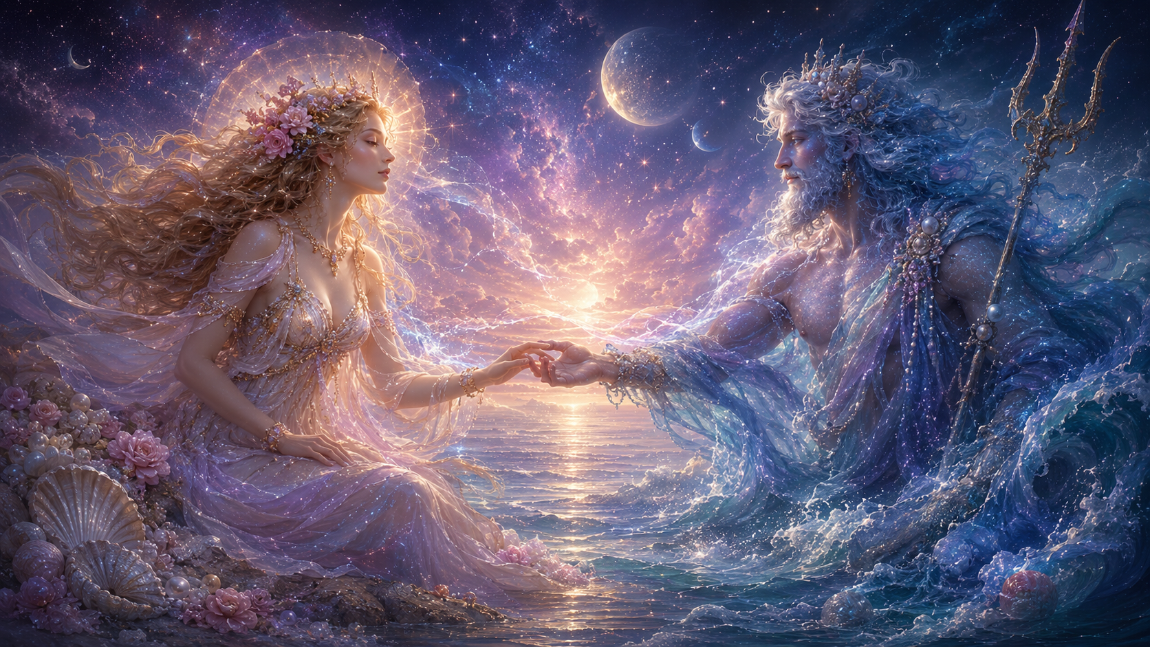 Venus sextil Neptun i horoskopet