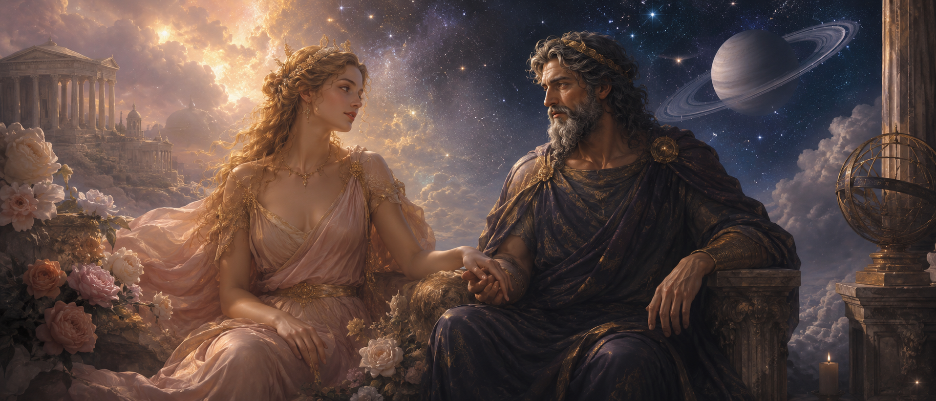 Venus trigon Saturn i horoskopet